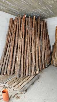 stemple drewniane
