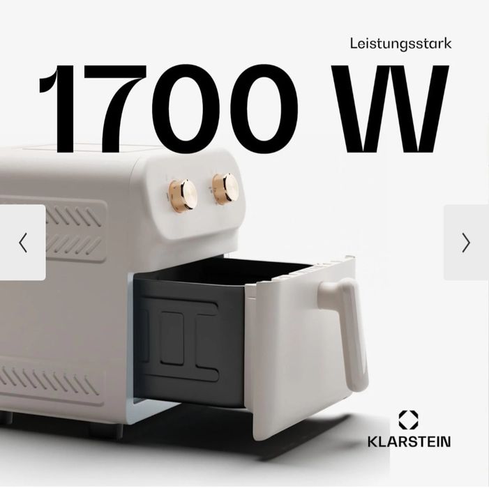 Аэрогриль KLARSTEIN Германия 20% скидка