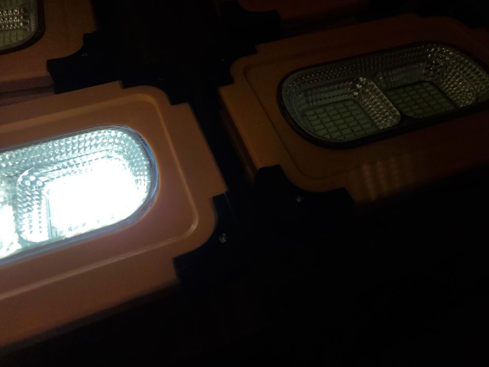 Ліхтар led 80w, з павербанком (прожектор) фонарик