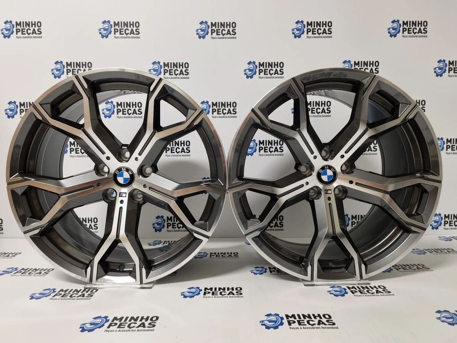 Jantes BMW Style 741 X5/X6 M50D em 20 (5x120) GunMetal