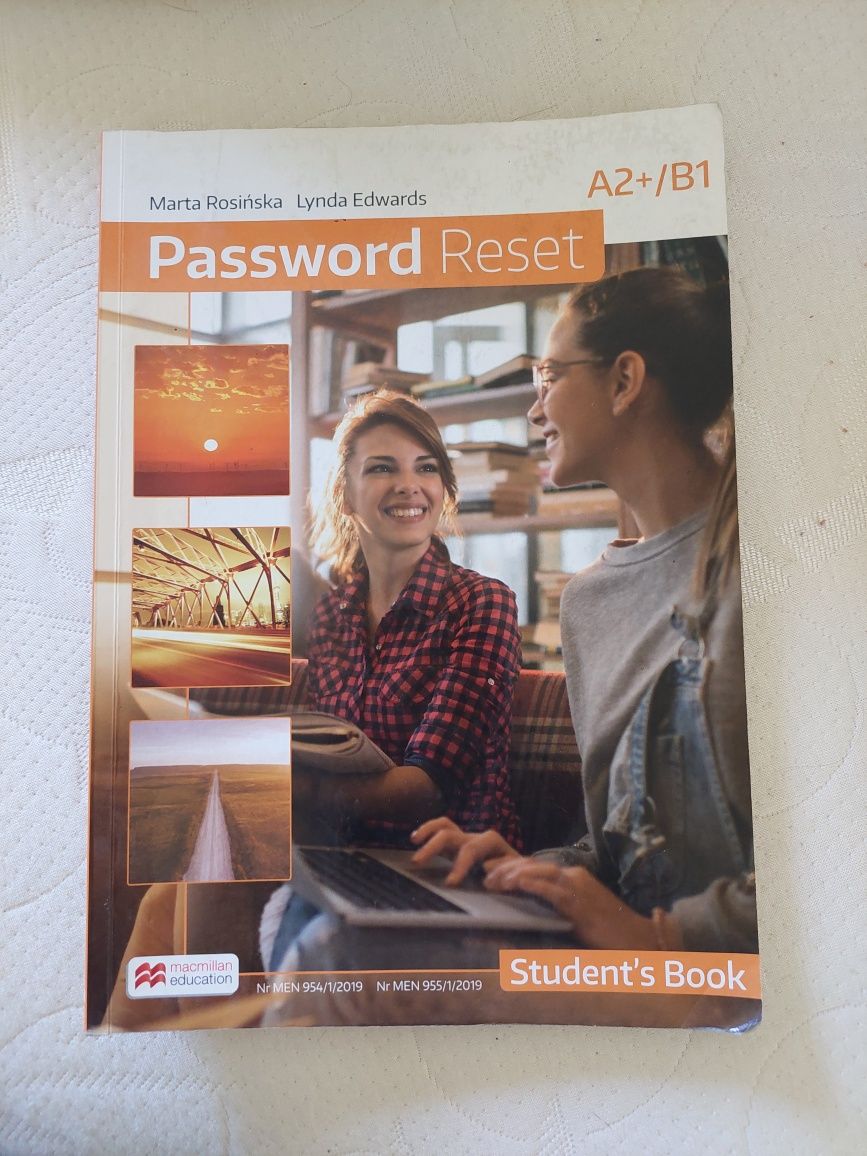 Password reset - podręcznik i ćwiczenia angielski A2+/B1