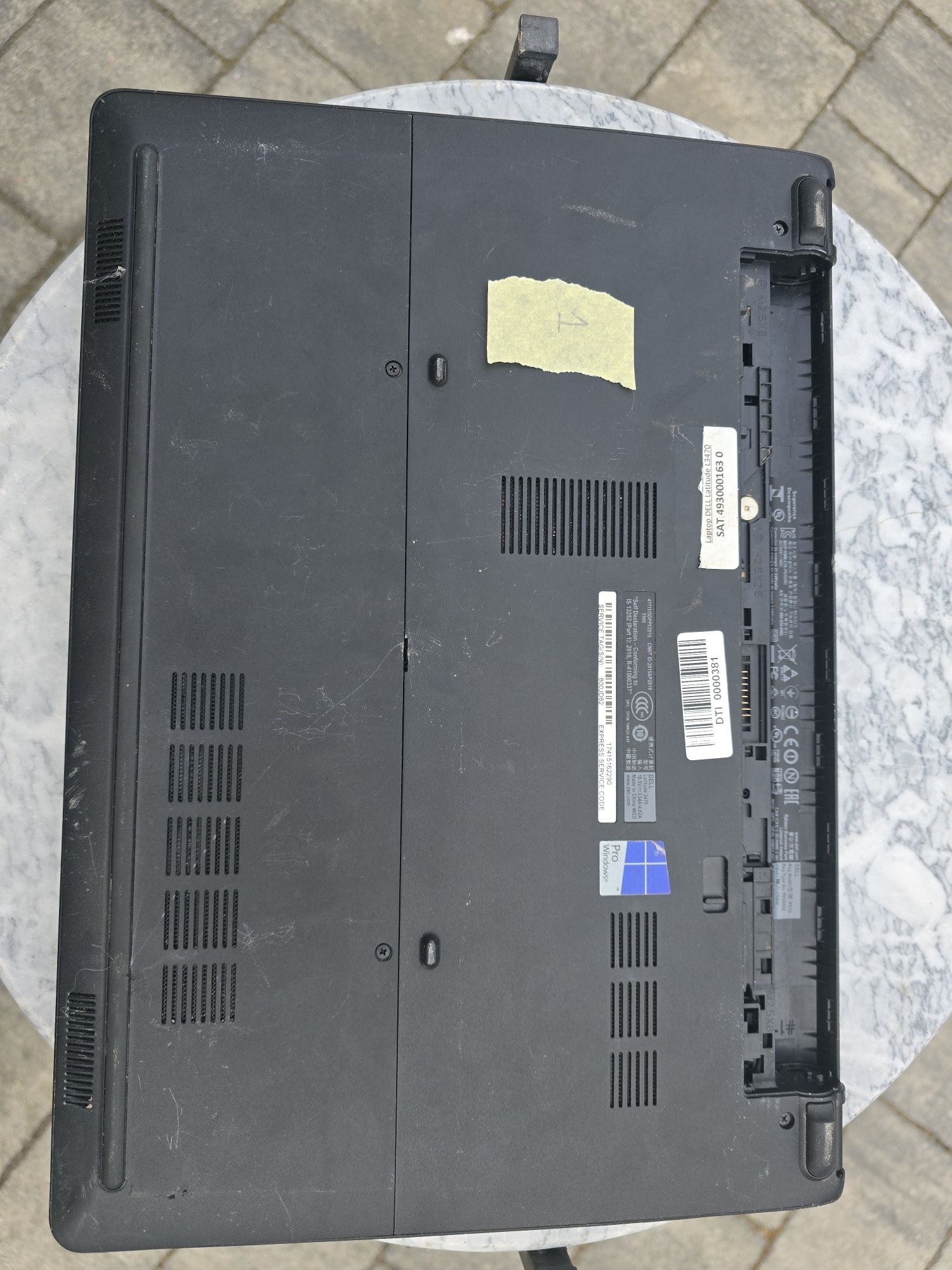 Laptop DELL Latitude L3470 na części