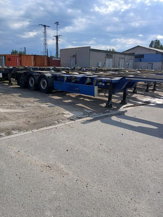 Zaslaw D-654A  Naczepa Kontenerowa Zasław D-654A/45/R1– 2015