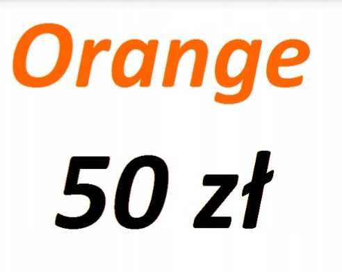 Doładowanie 50 orange