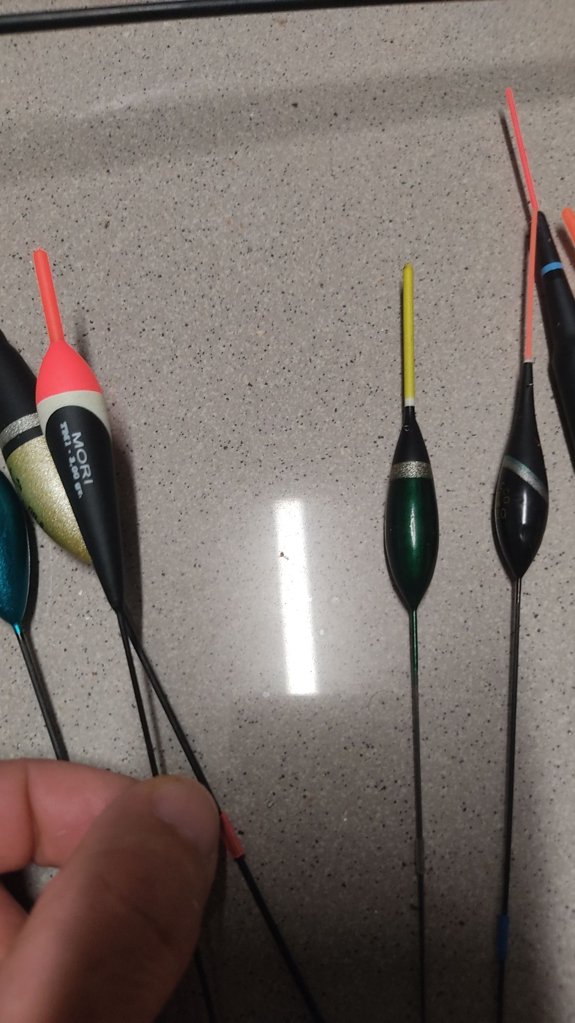 Conjunto bóias pesca