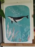 Plakat Wieloryb 30x40