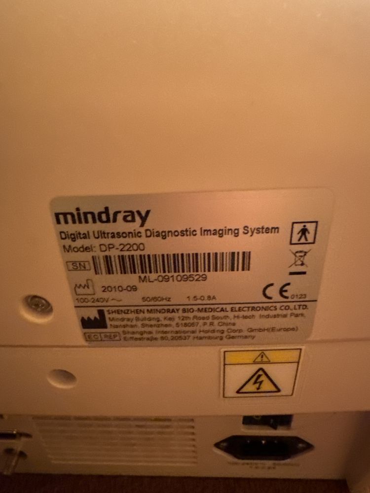 Mindray DP2200 ultrasonograf