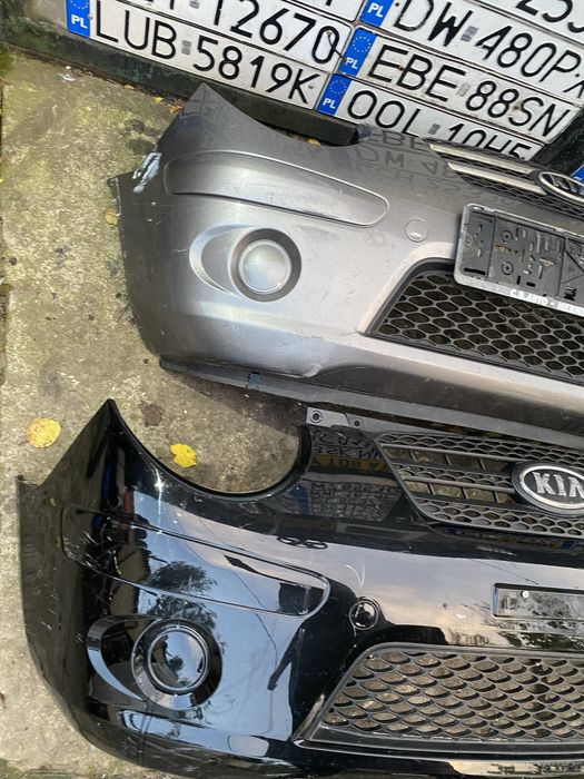 Бампер передній Kia Picanto рестайлінг