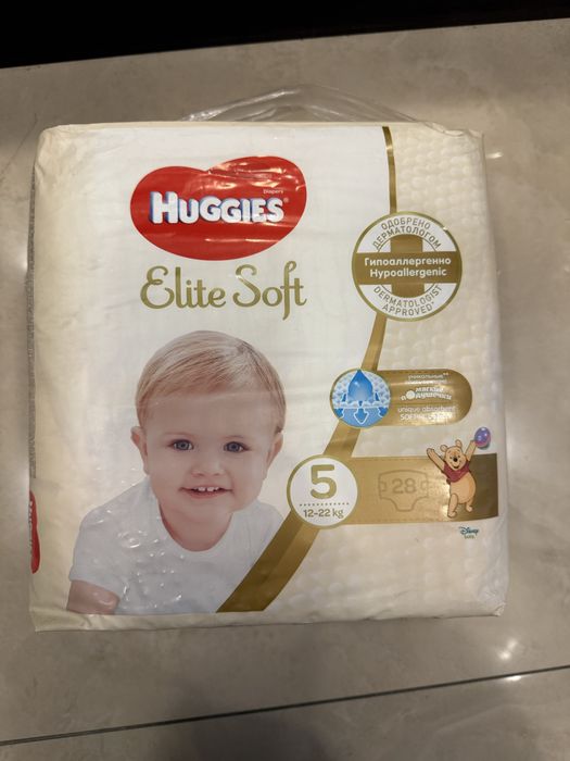 Продам памперсы Huggies Elite Soft 12-22kg