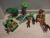 Playmobil country traktor bryczka konie figurki mix
