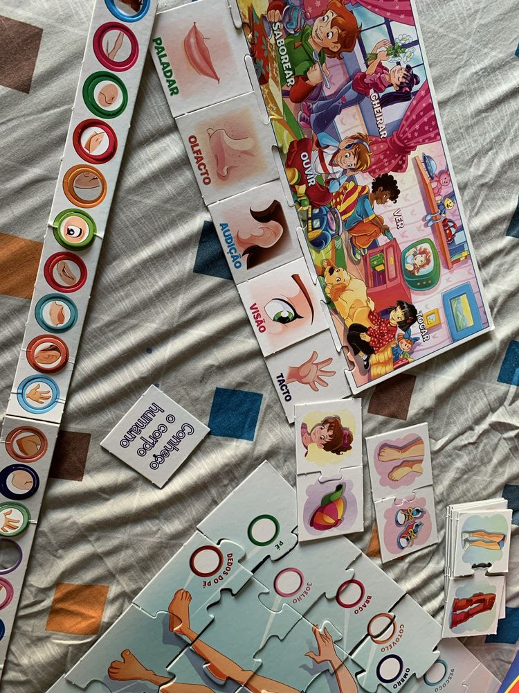 Jogo educativo Conheço o meu Corpo Humano