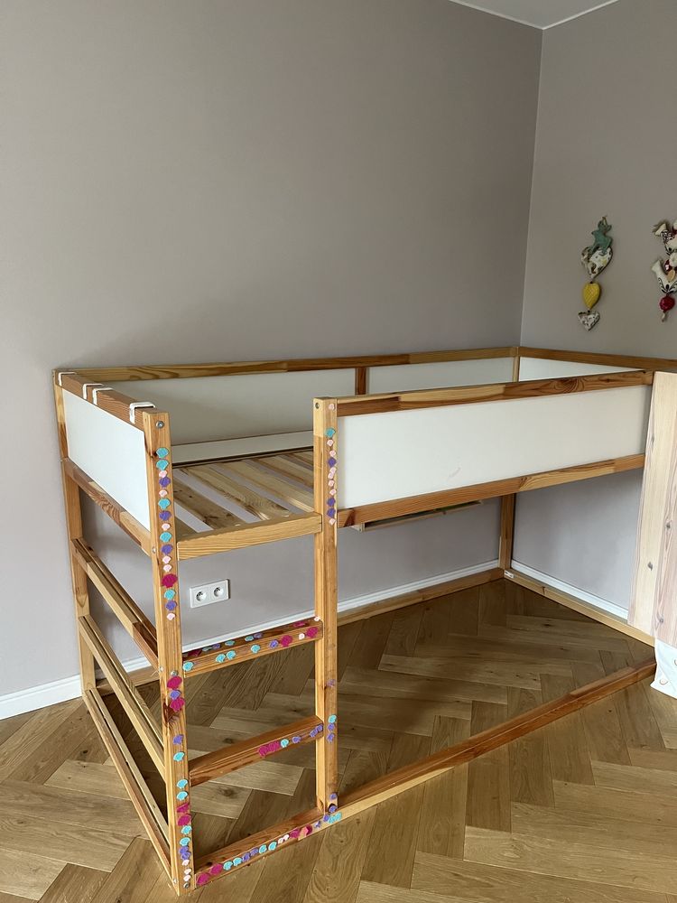 Łóżko dwustronne Ikea Kura