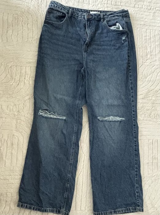 Джинси, жіночі з розрізом