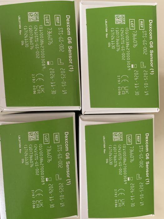 Dexcom G-6. Nowe sensory. Ważne do 2026-11. Plaster gratis. Trójmiasto