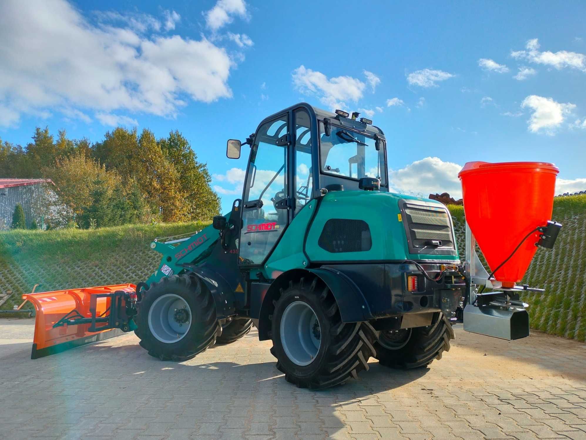 Fabrycznie nowa ładowarka przegubowa Schmidt 4350A UDŹWIG 2000 KG 4x4