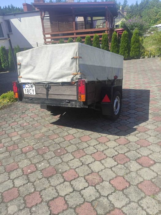 Przyczepka samochodowa typu SAM lekka