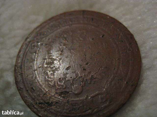 Stara moneta  z 1868 roku