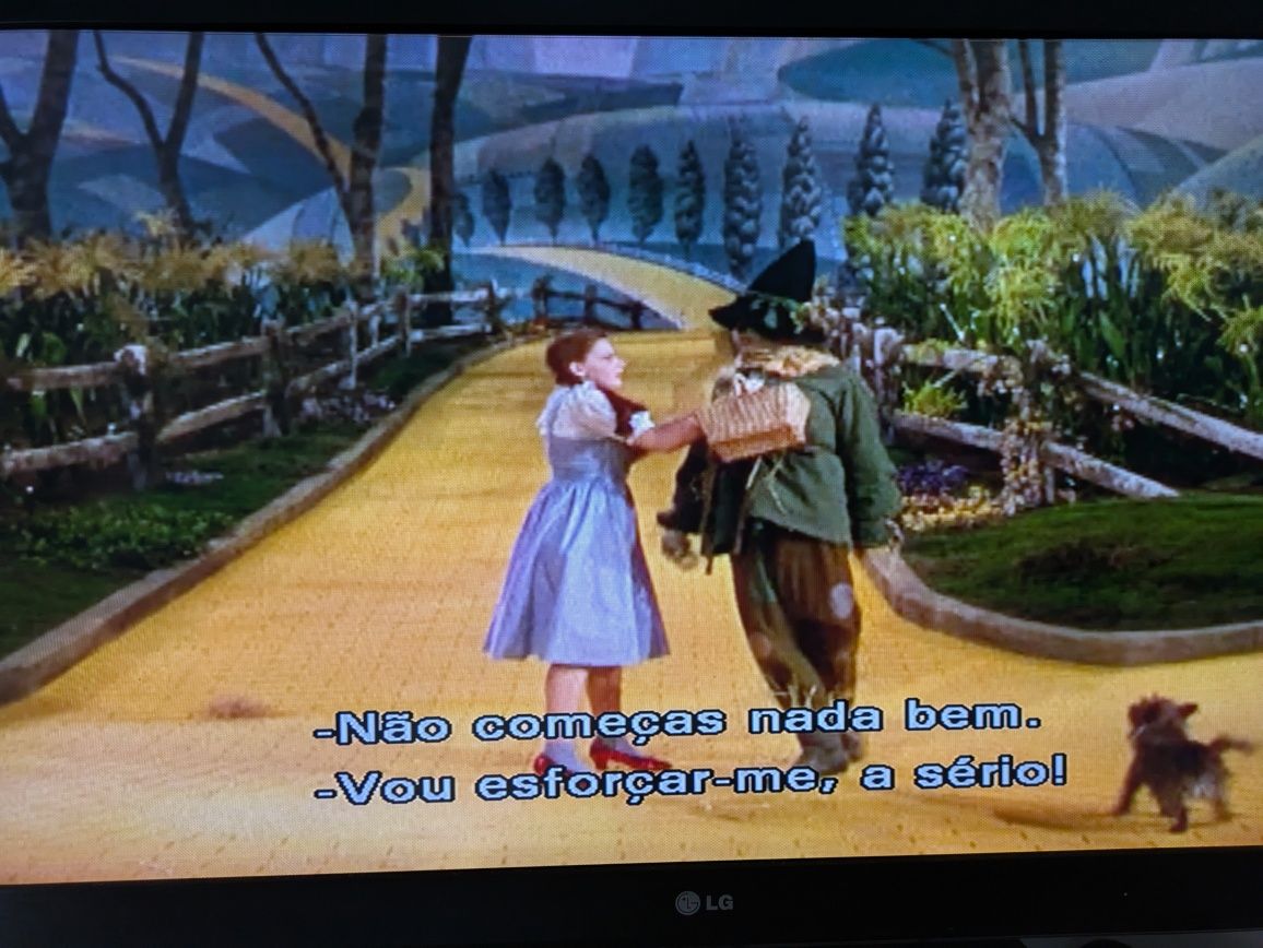 DVD " O Feiticeiro de OZ " Edição Sing -Along 1939 (Como Novo)
