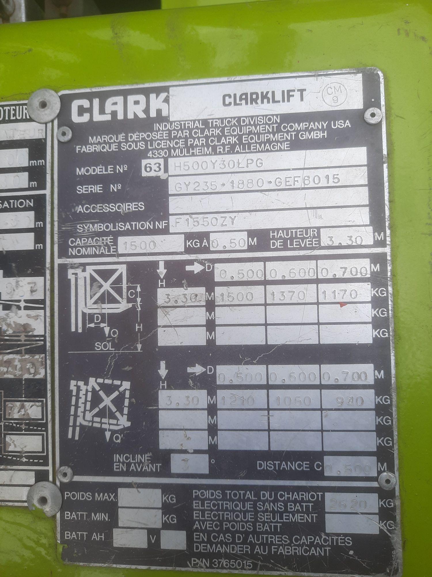 Empilhador Clark