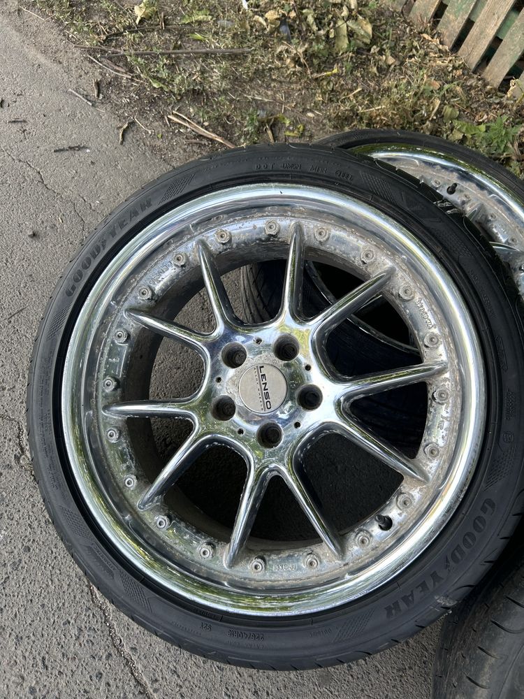 Продам R18 BBS RK501 5x114,3 Lenso