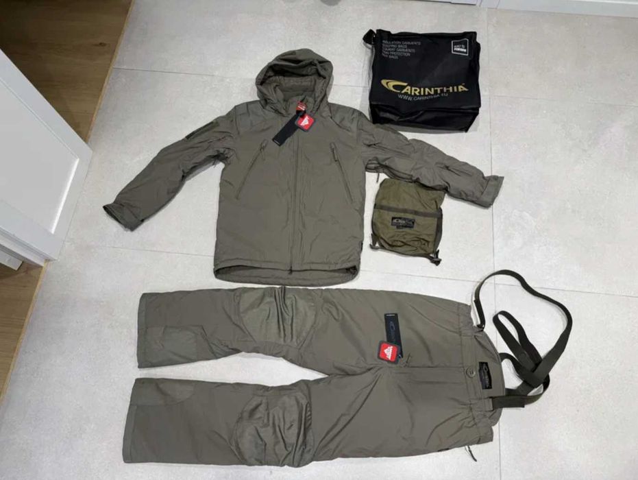 Oryginalny zimowy komplet Carinthia MIG 4.0 – kurtka i spodnie