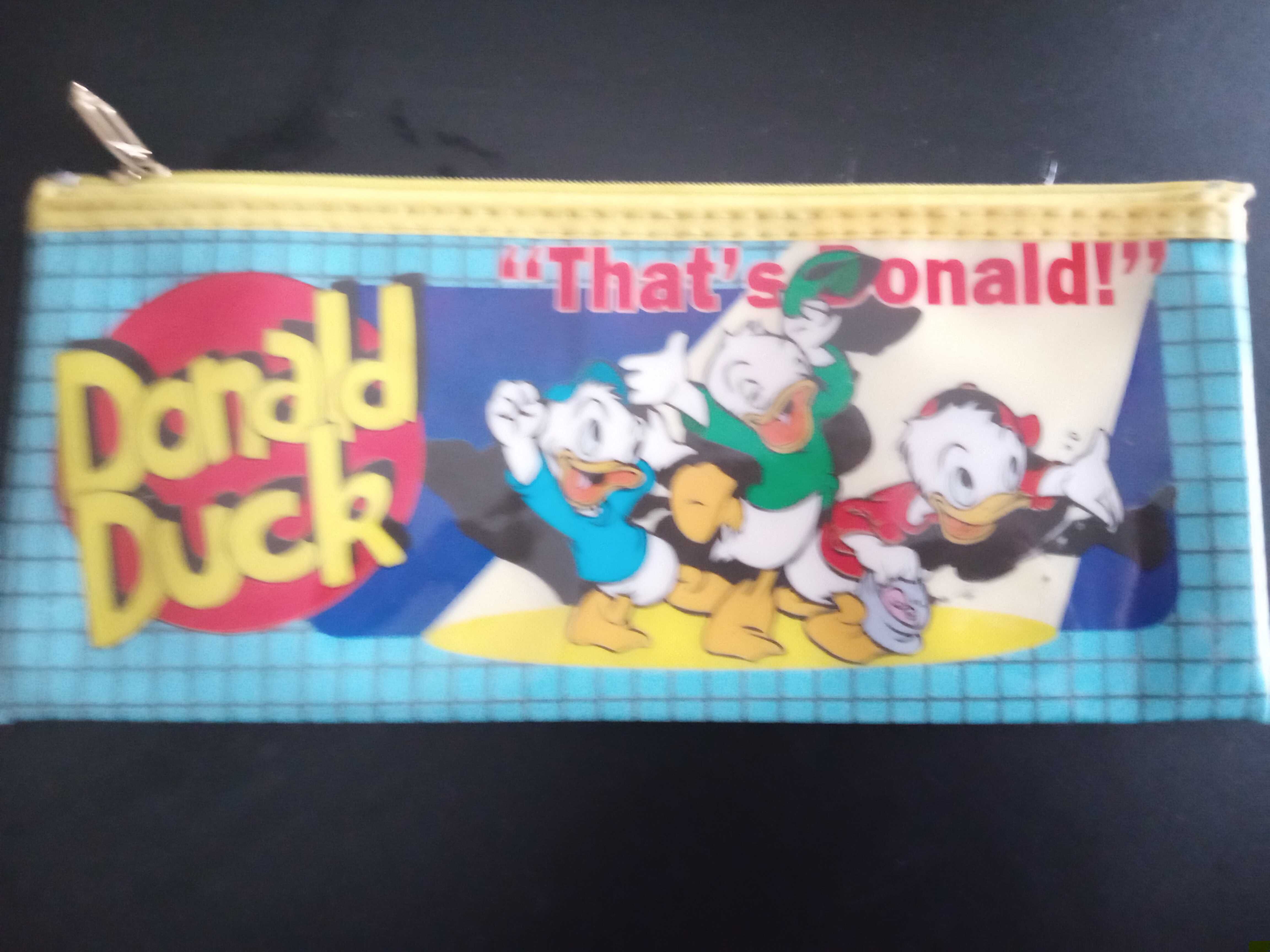 Retro piórnik Kaczor Donald lata 90te