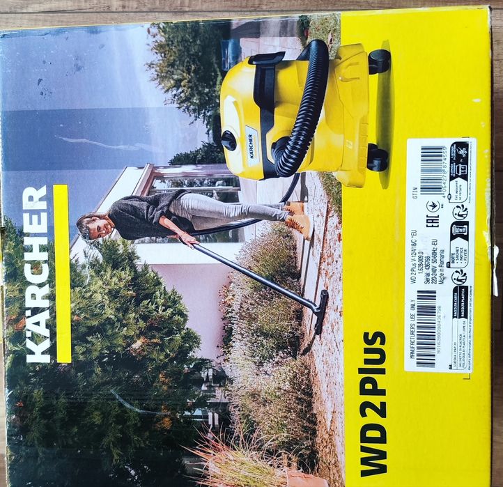 Пылесос хозяйственный Karcher WD 2 PLUS V-12/4/18/C