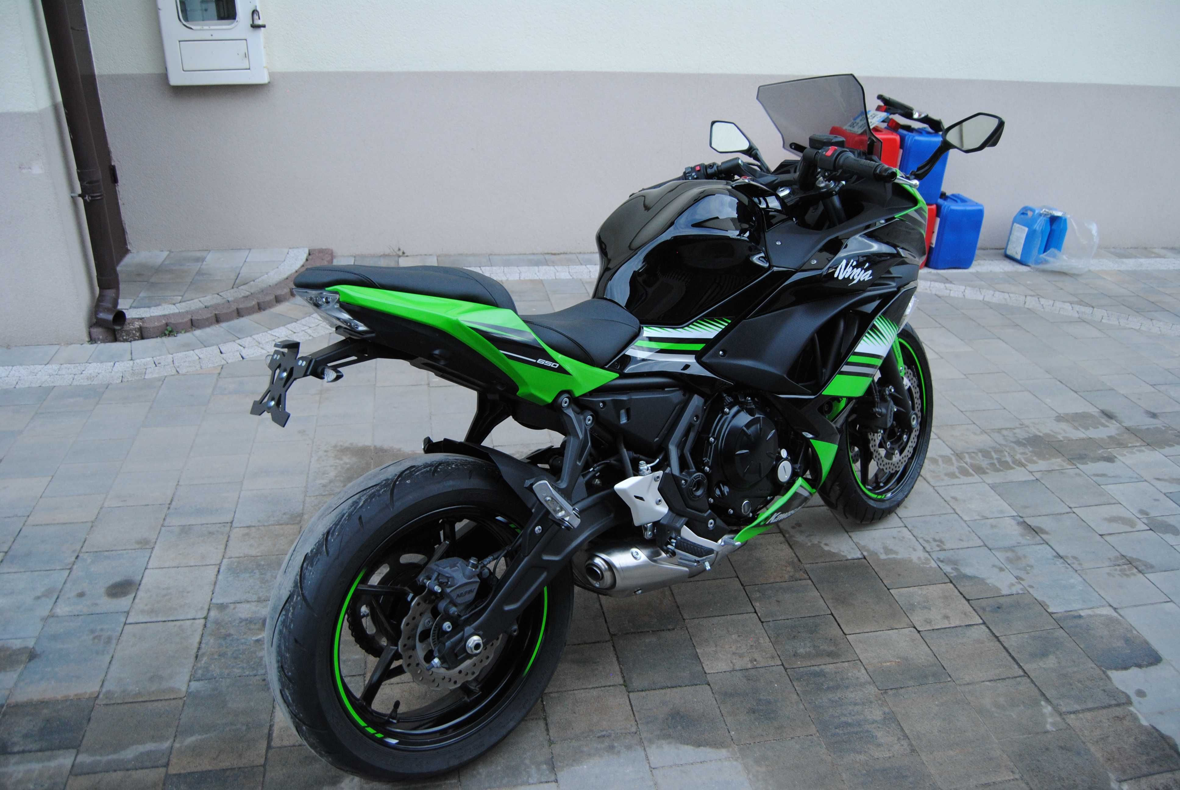 Kawasaki ninja 650 A2 35kw ABS 2017r 14tys km  grzane manetki