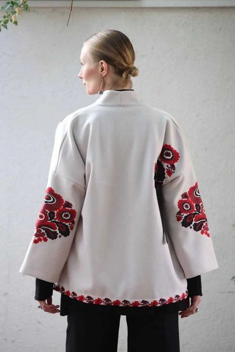 Піджак кашеміровий із вишивкою , Туреччина Розмір L