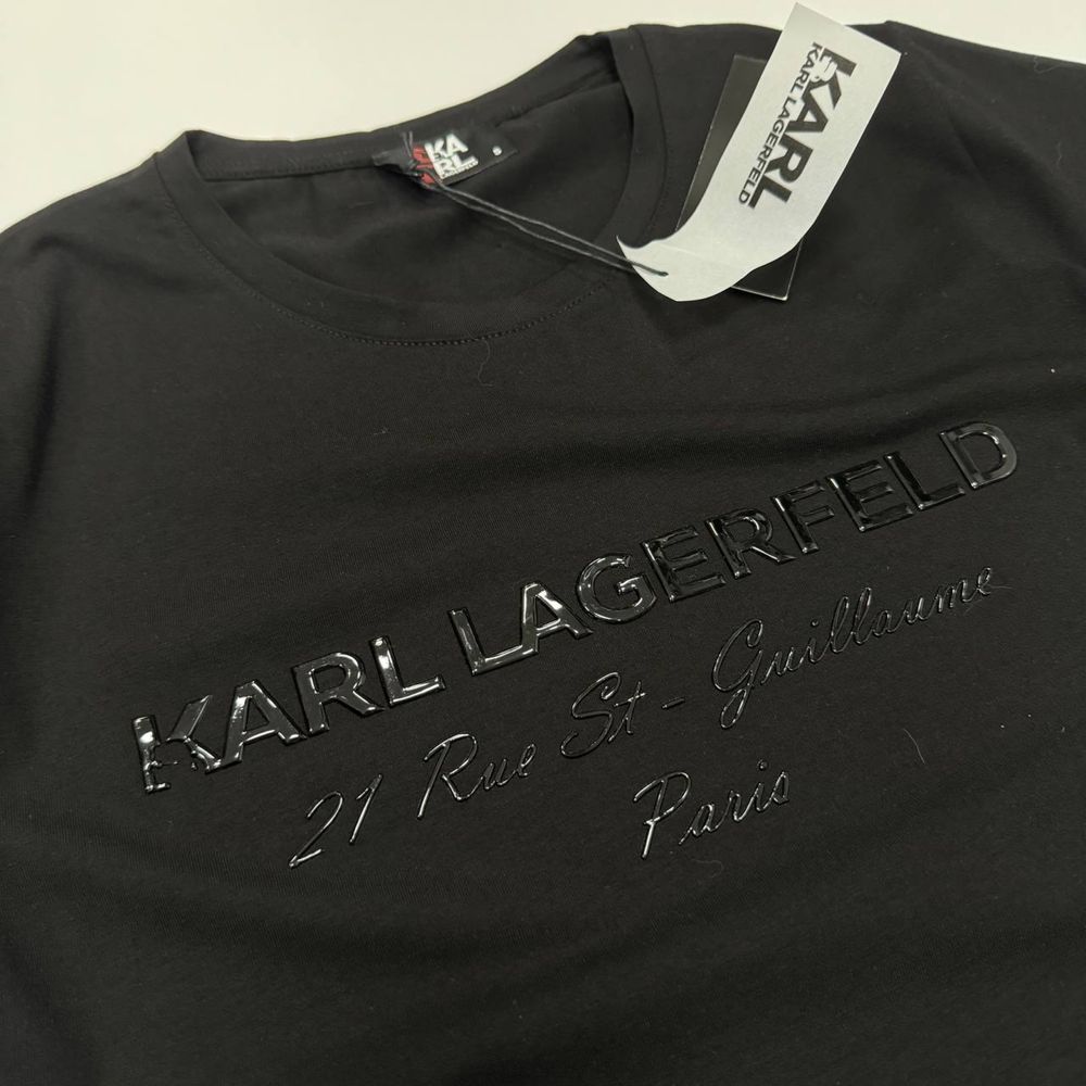 ЭКСКЛЮЗИВНАЯ НОВИНКА 2024| Женская футболка Karl Lagerfeld| S-XXL|LUX