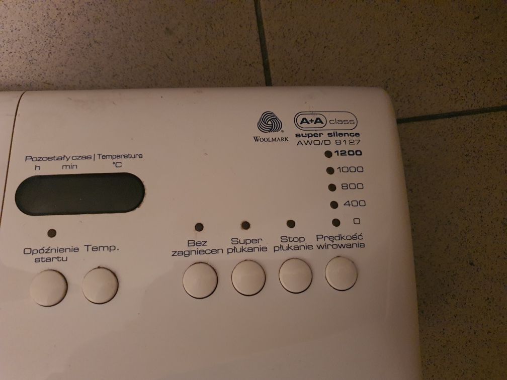Części do pralki whirlpool AW0/D 8127