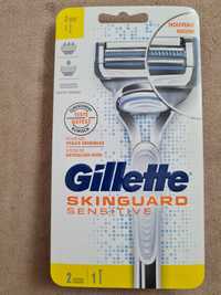 Nowa oryginalna maszynka Gillette Skinguard Sensitive Fusion5 2 wkłady