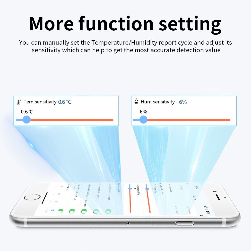 WIFI умный датчик климата температуры и влажности