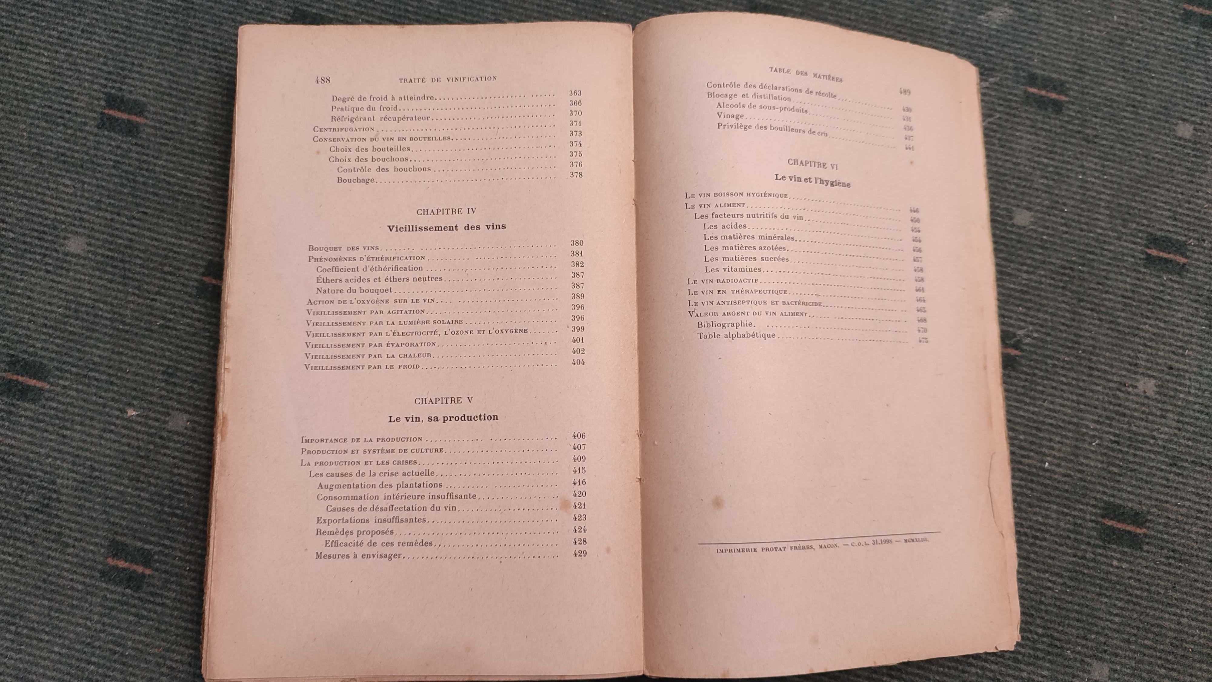 Traité de Vinification Pratique et Rationnelle Vol II - Jules Ventre