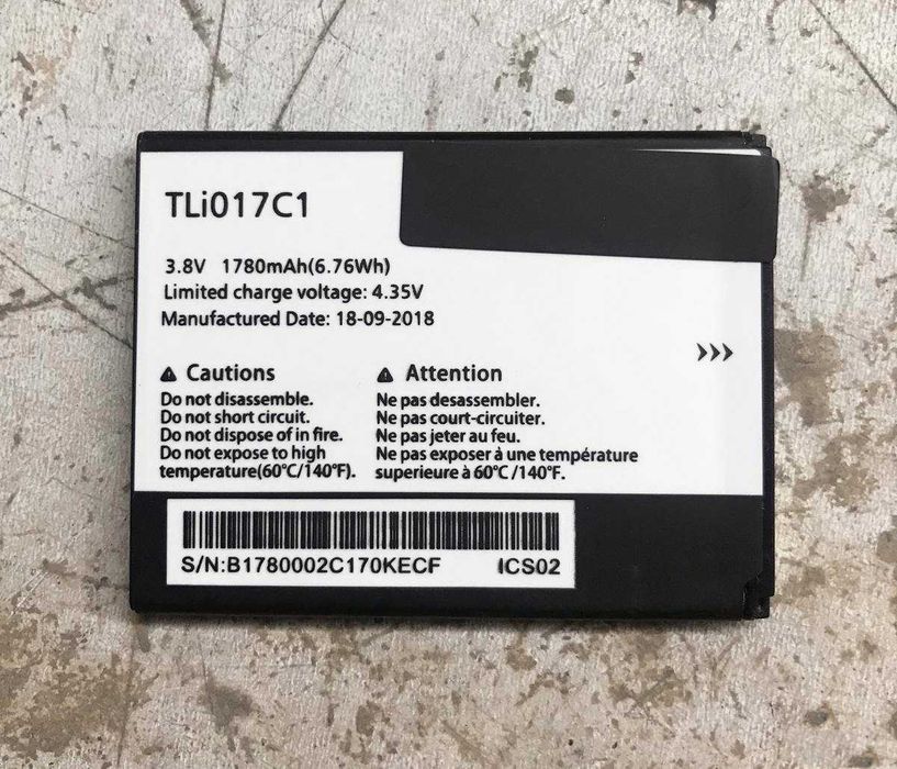 Bateria Alcatel One Touch Pixi 3 (4.5) - TLi017C1