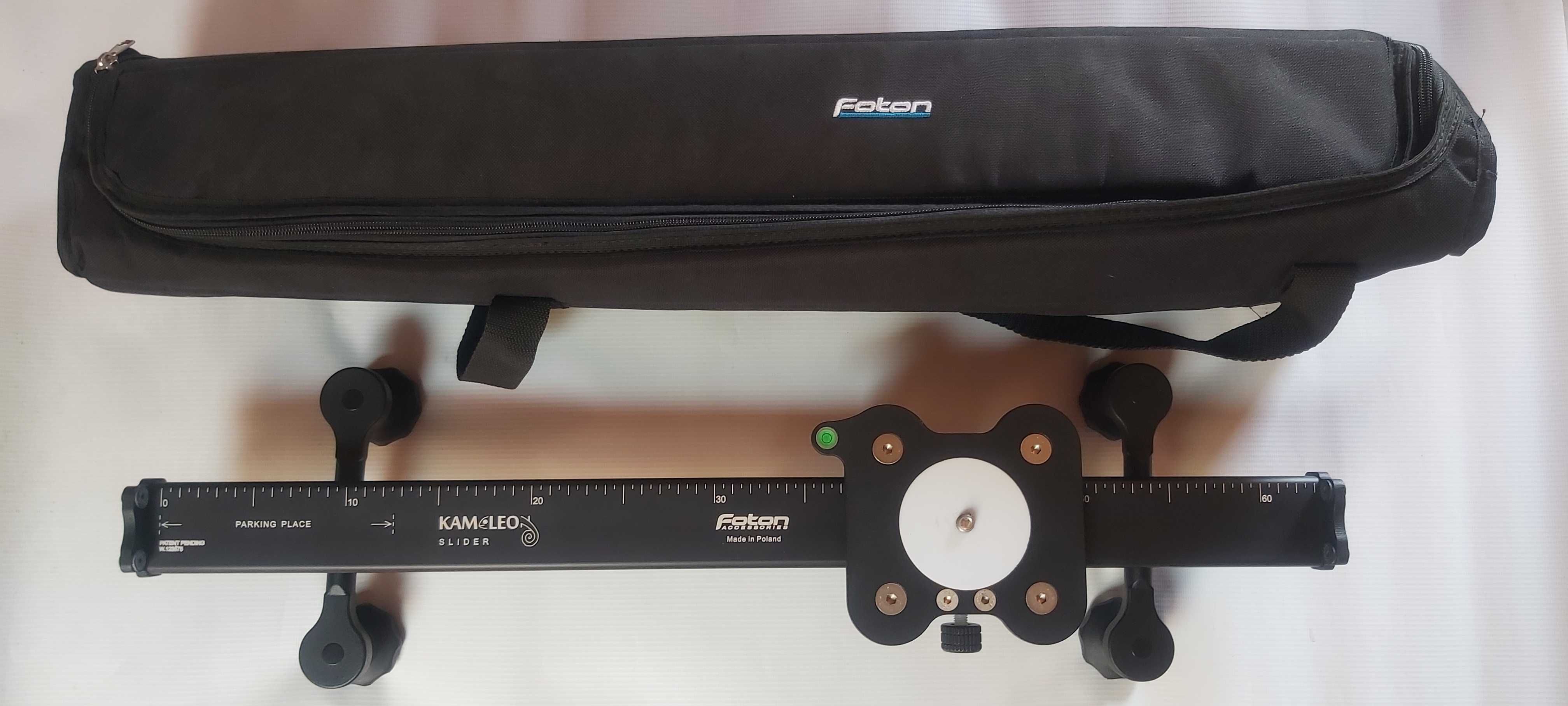 Nowy profesjonalny SLIDER - KAMELEON 64 CM - FOTON PL - Okazja