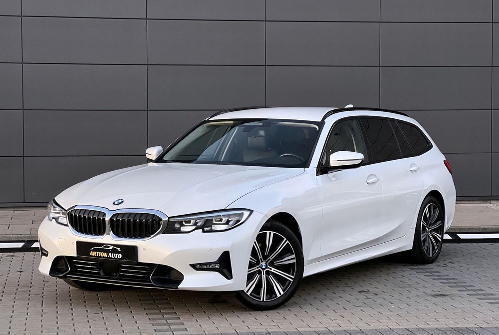 BMW Seria 3 Biała Perła  Kierowanie Autonomiczne Temp ACC Virtual Cockpit Ambiente