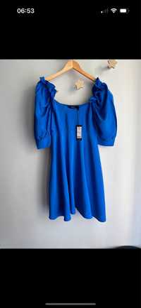 Niebieska kobaltowa sukienka damksa M Vero Moda nowa