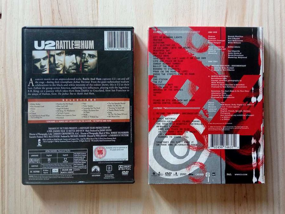 DVDs U2 - Rattle And Hum - Vertigo