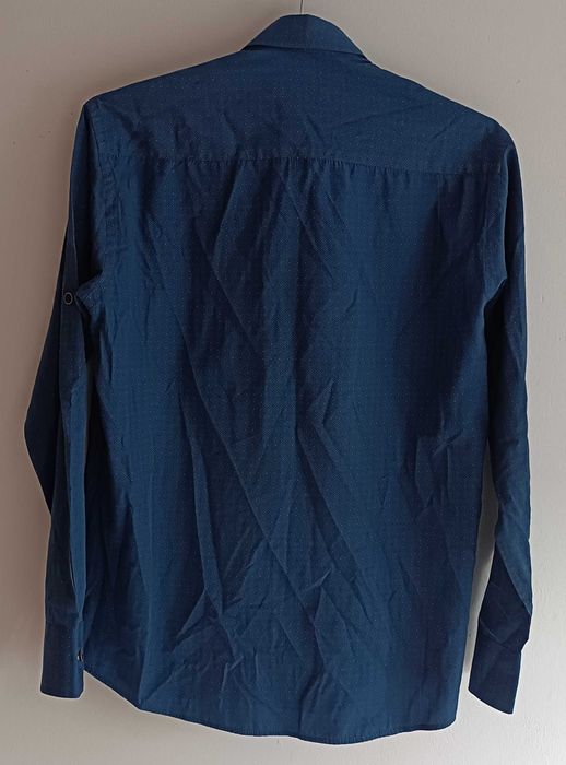 Casualowa koszula Slim Fit z długim rękawem M