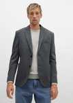 Хлопковый пиджак MANGO MAN, Slim Fit!  EU 48