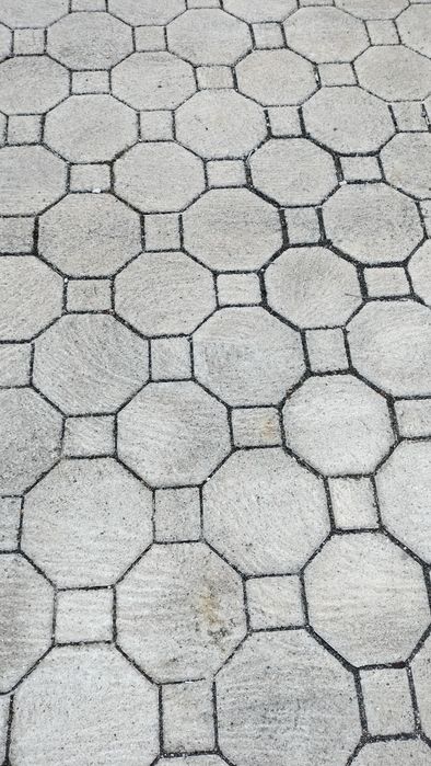 Molde em ferro desenho de chão em  cimento