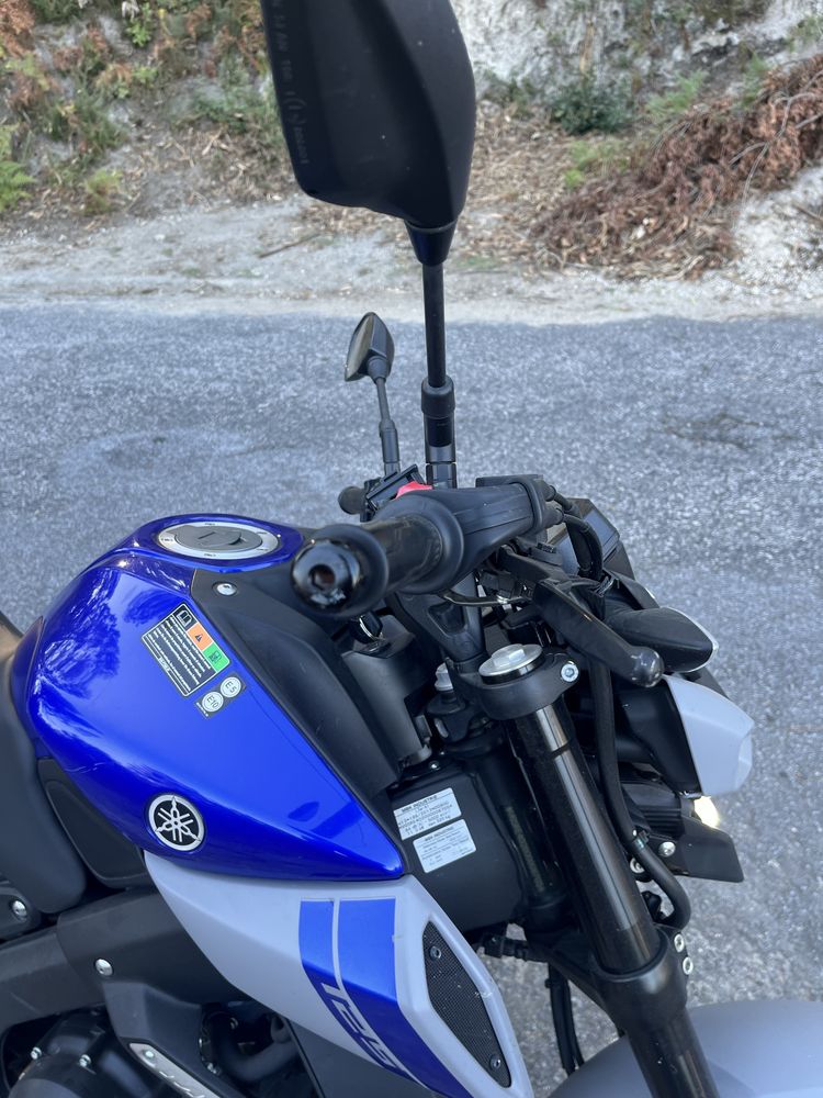 Yamaha mt 125 Azul, ano 2021. Execelente estado + Suporte de tele