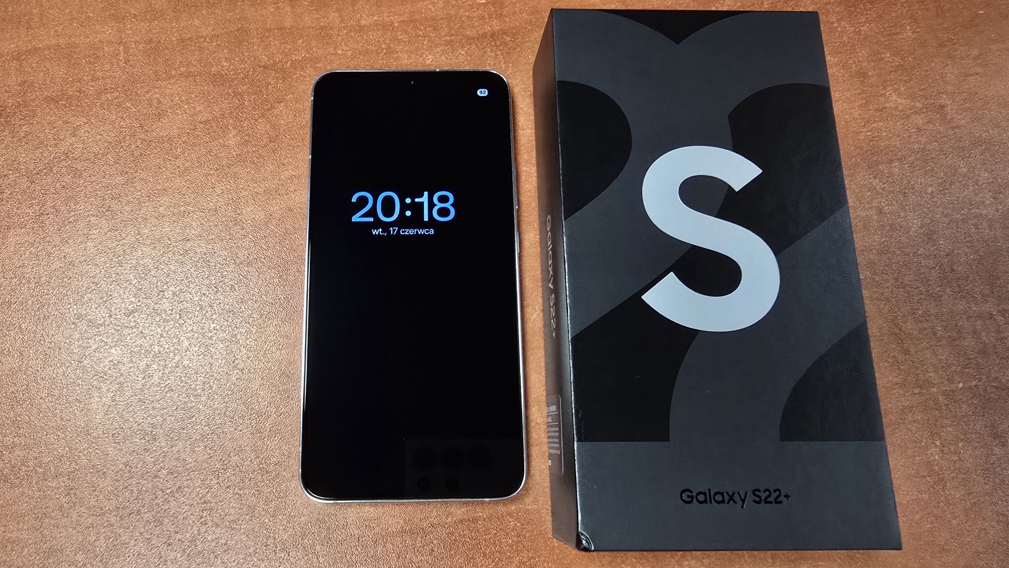 Samsung Galaxy S22+ 5G Duos 256GB/8GB RAM biały, stan bdb