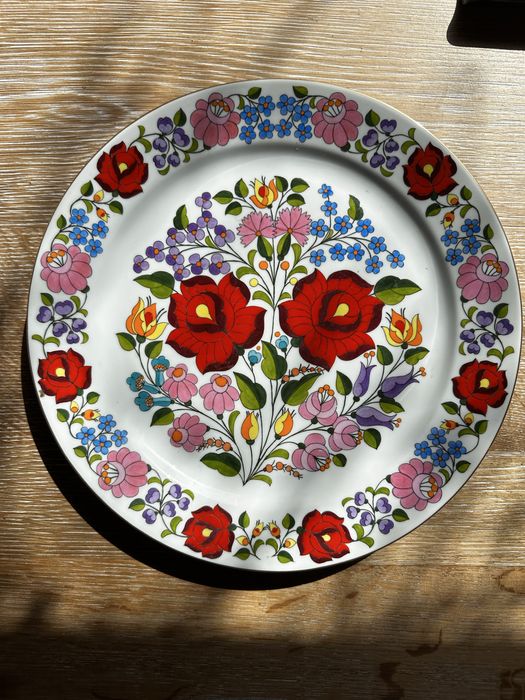 Talerz porcelana Kalosca Hungary