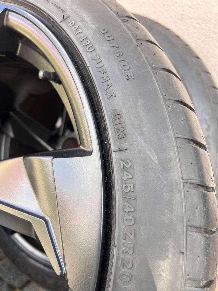 Koła,felgi 5x112 20’ ET35, 9J 66,5 Audi RS s-line Q3 Q5 Q7 A4 A6 A7 A8