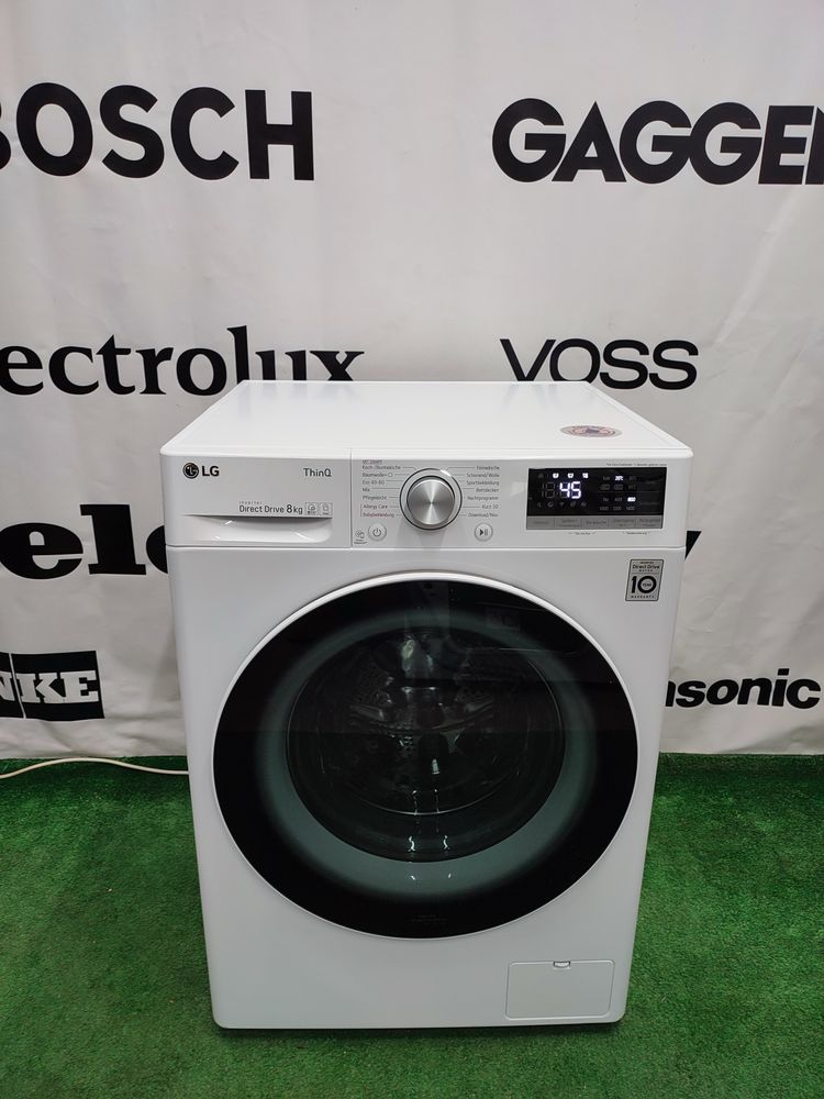 Пральна машина LG ThinQ™ Steam, TurboWash, TwinWash, WiFi 8kg A+++