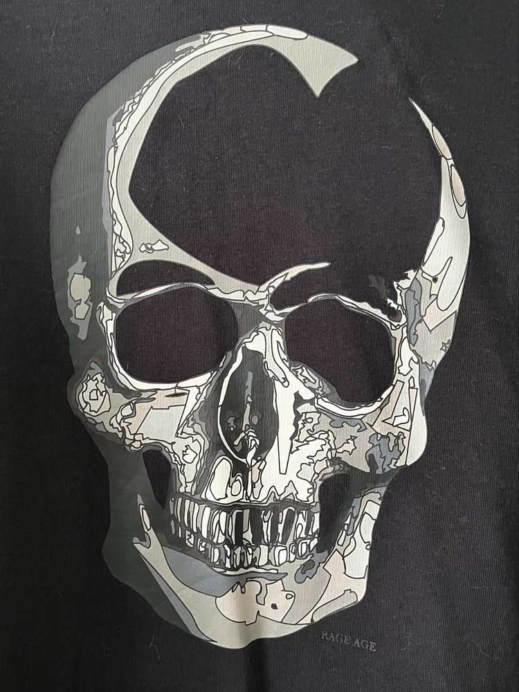 Bluza z kapturem Rage Age czaszka unisex