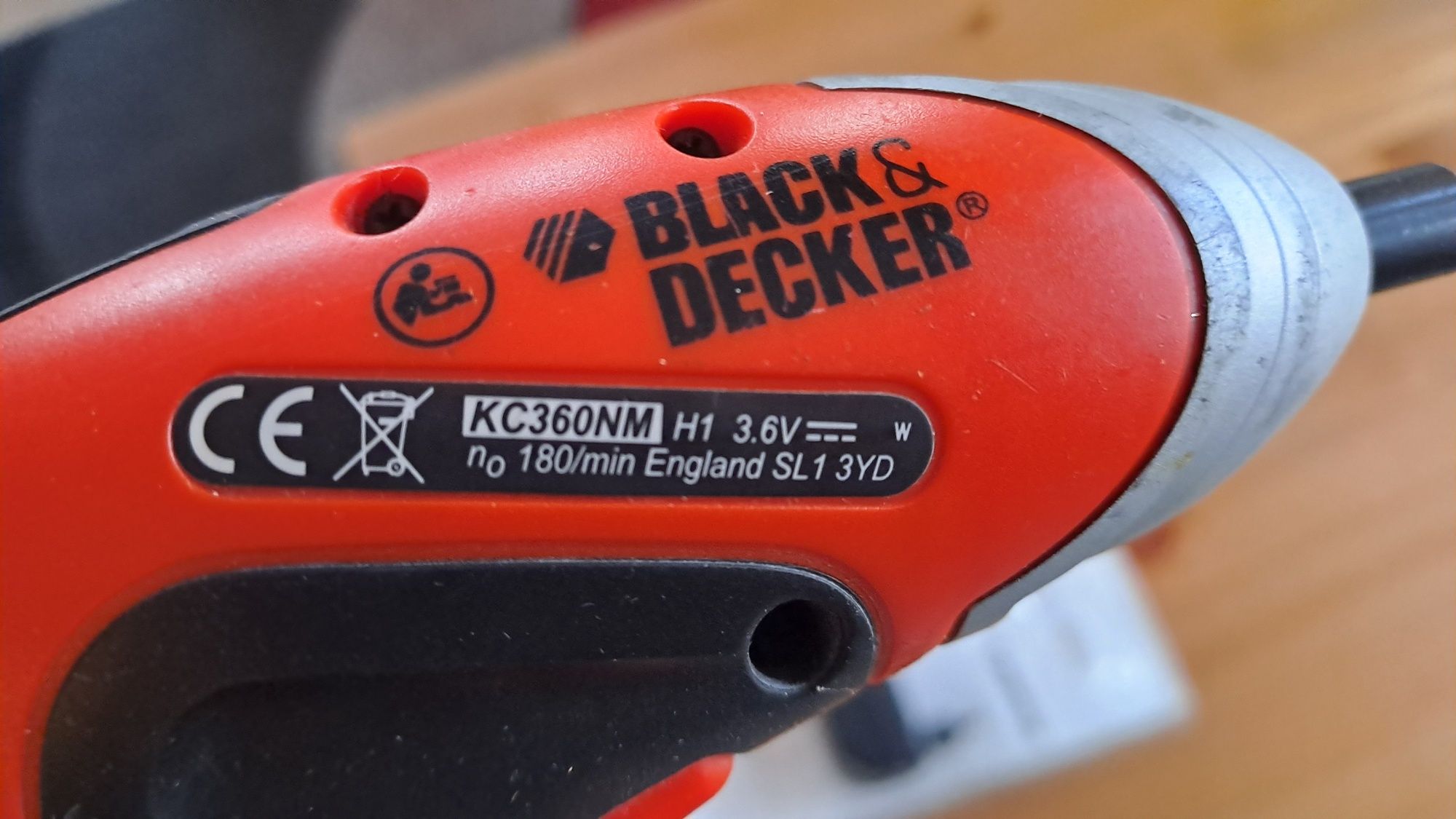 Black&decker wkrętak 3.6v W-wa