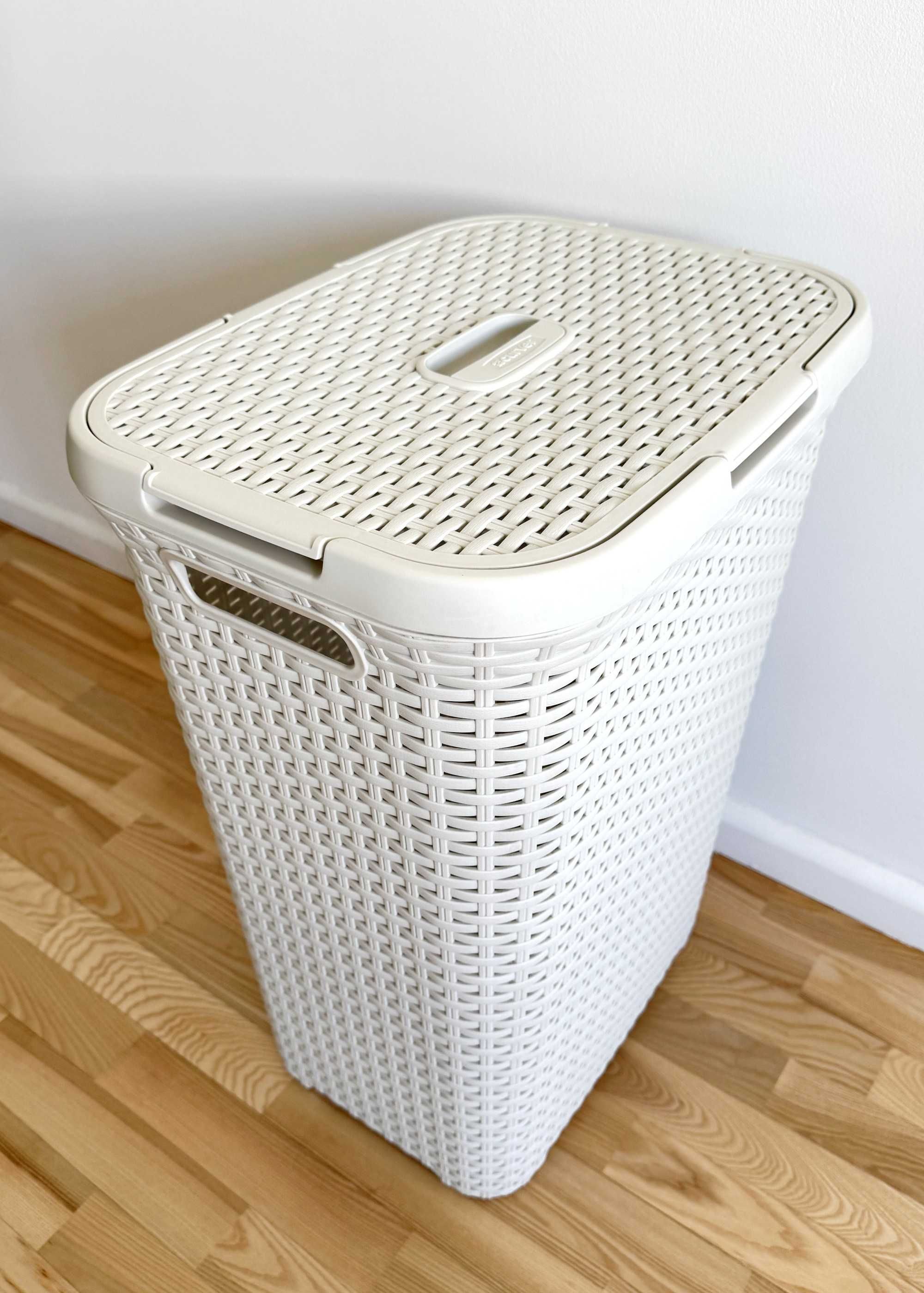 Kosz na pranie bieliznę 60L litrów kremowy Curver Style
